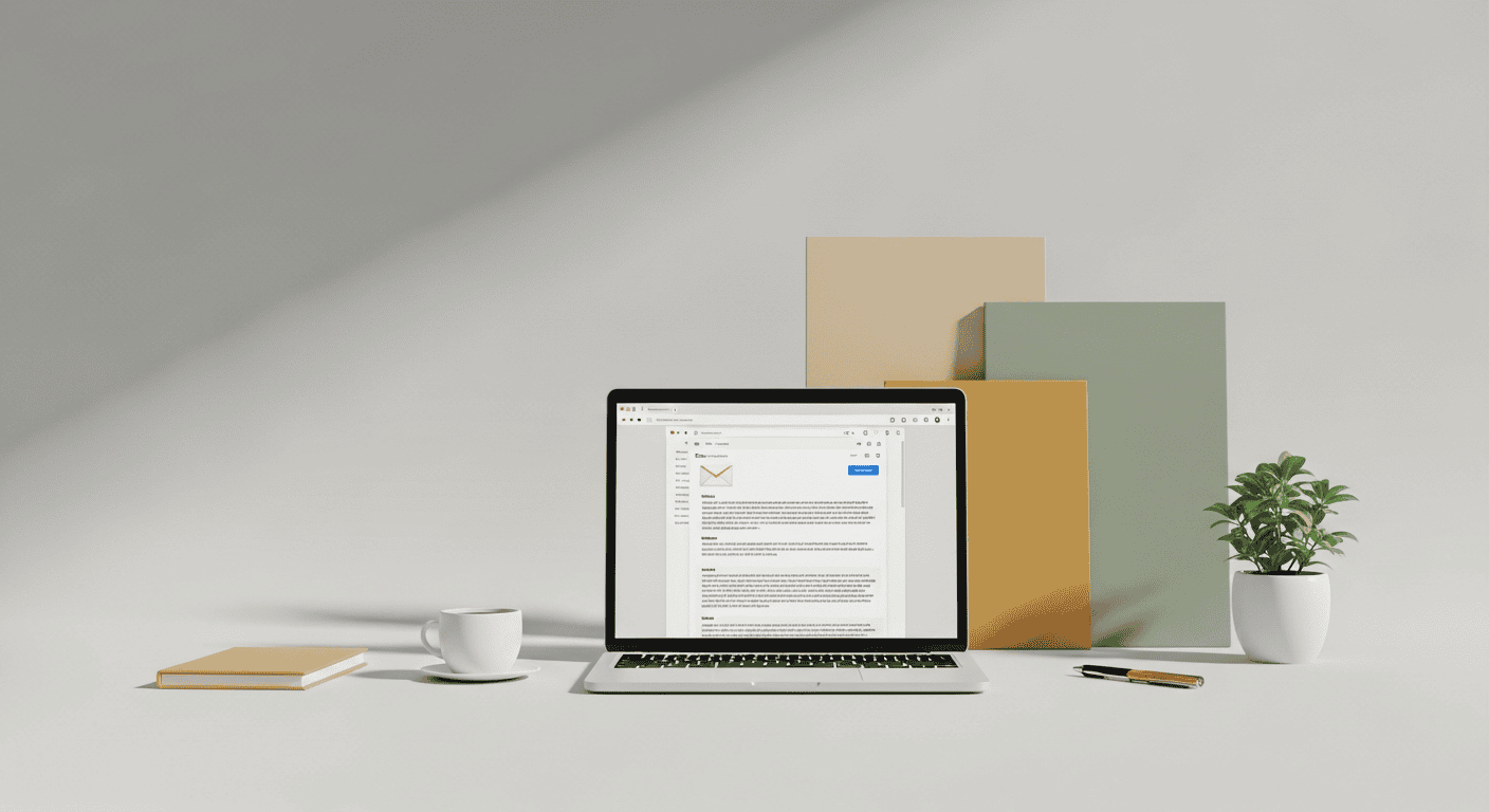 AIメール作成の仕組みを表す画像