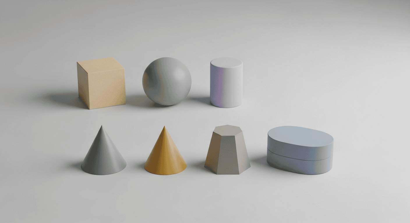 AIインテリアツールのラインアップを象徴する3Dオブジェクトイメージ