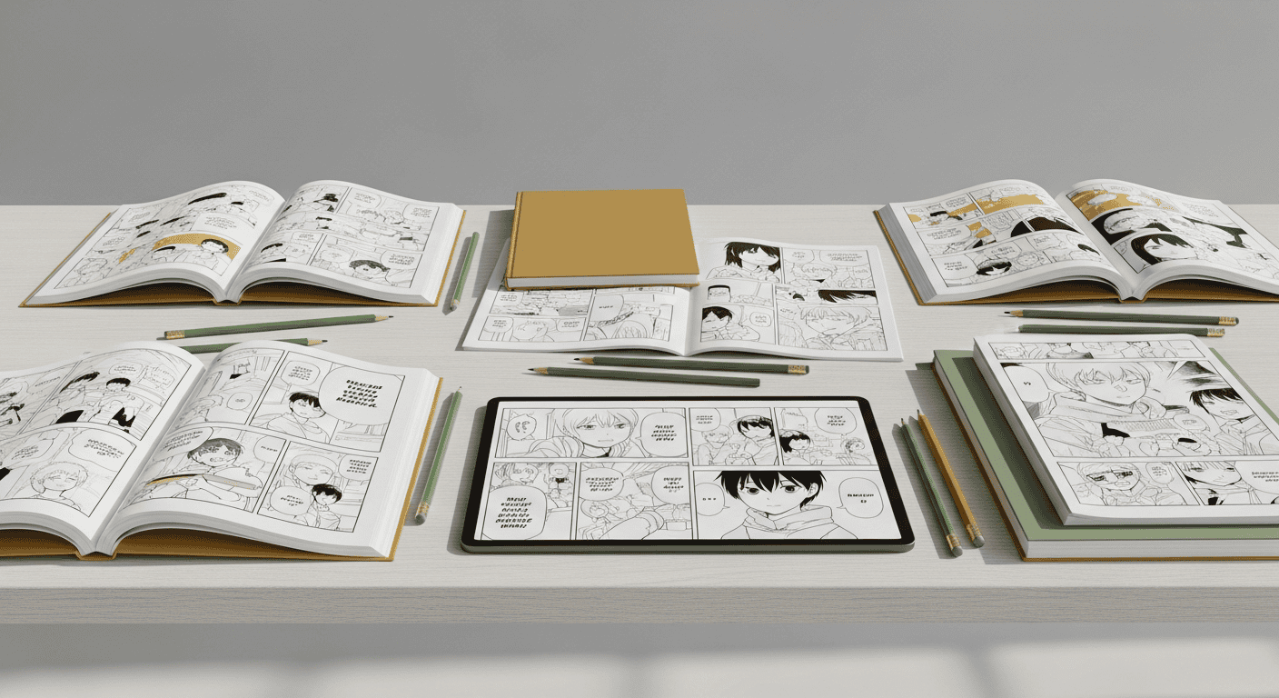 AIで漫画を制作できるツール・アプリおすすめ7選2026