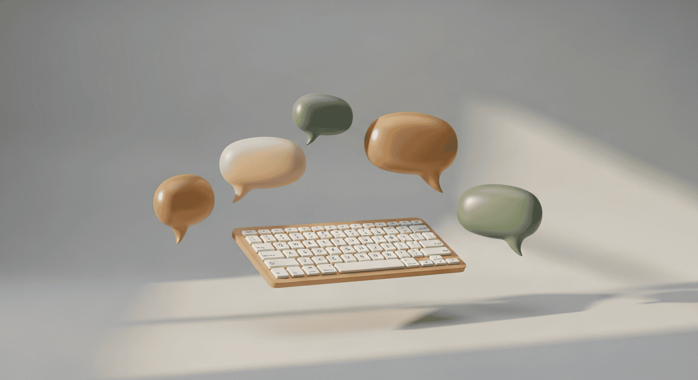 AIによる投稿文作成のイメージ