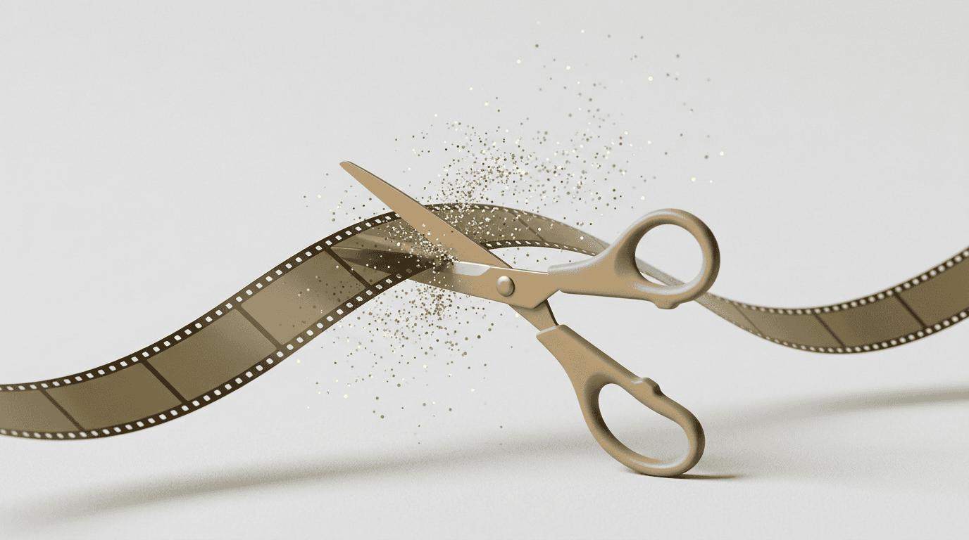 AI自動カット編集のイメージ