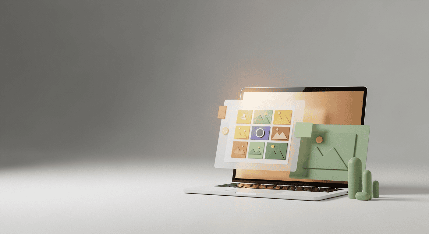 Microsoft Designerのインターフェースイメージ