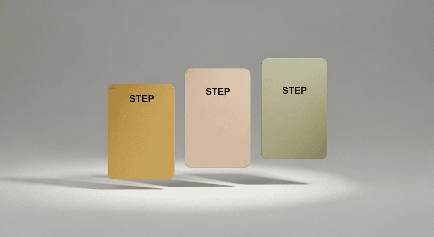 画像生成の手順をイメージするオブジェクト配置