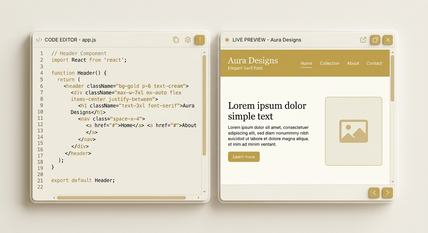 Claude Artifactsの画面構成