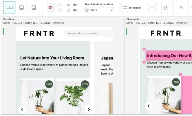 Applitoolsの公式トップページ
