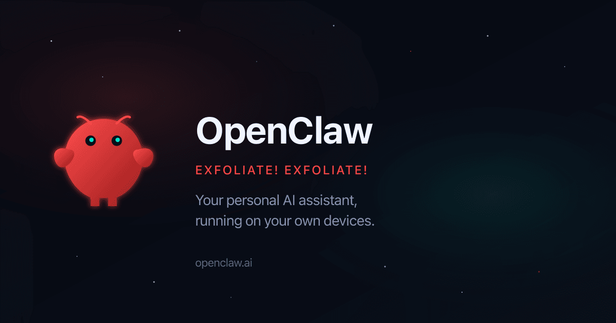 OpenClawの公式トップページ