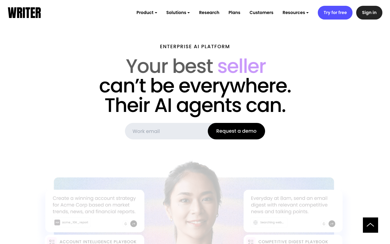 Writerの公式トップページ